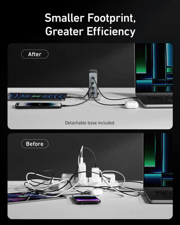 Descubre el revolucionario cargador USB-C Anker Prime de 240W, capaz de cargar rápidamente tu MacBook Pro de 16 pulgadas y más dispositivos.